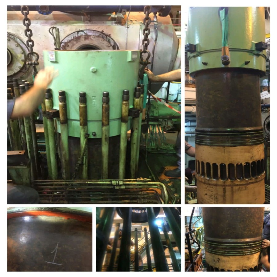 MAIN ENGINE & AUX ENGINE MAJOR OVERHAULING - M.A.HOSSAIN & SONS